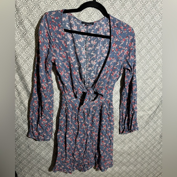 American Eagle Floral Tie Dress - Picture 1 of 2